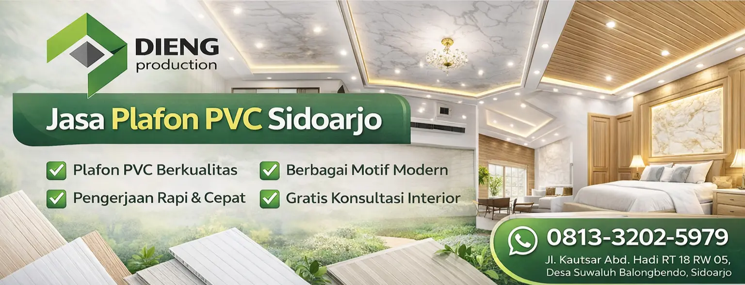 Jasa PVC Plafon Sidoarjo