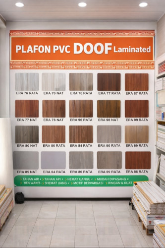 PLAFON PVC DOFF LAMINATED SERIES terkesan lebih eksklusif 